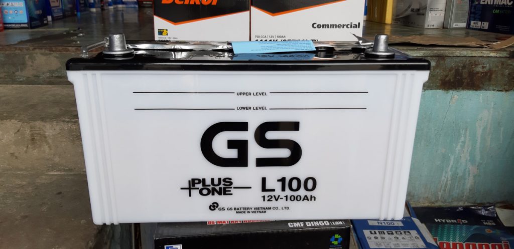 Bình ắc quy gs L100