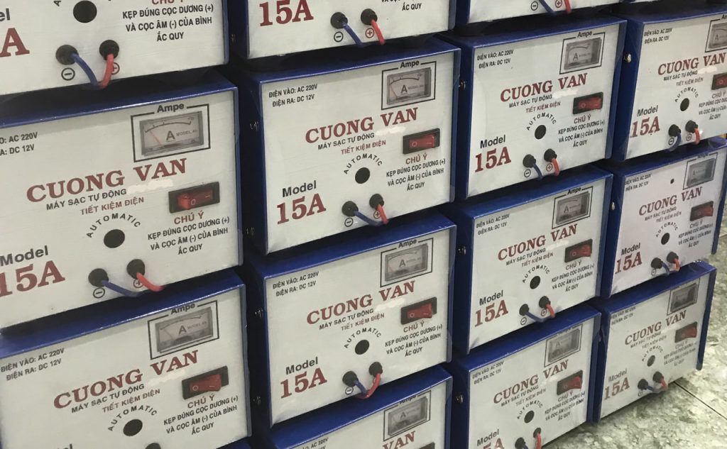 Máy sạc ắc quy Cường Vân