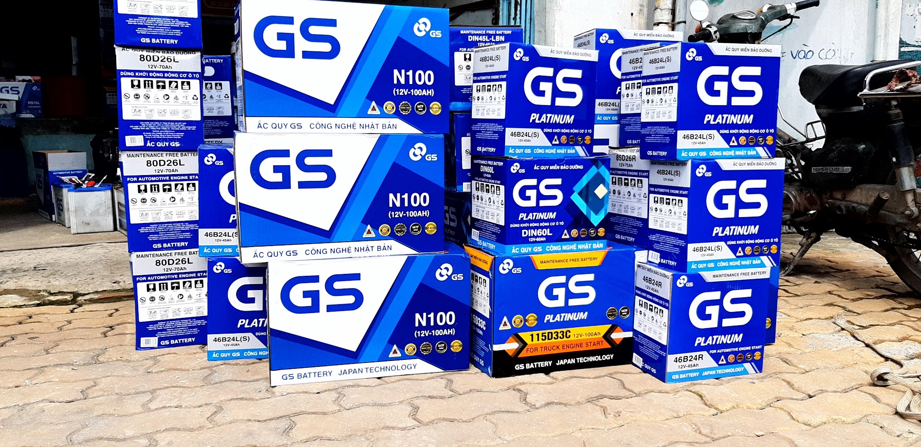 Đại lý ắc quy GS tại Hà Nội