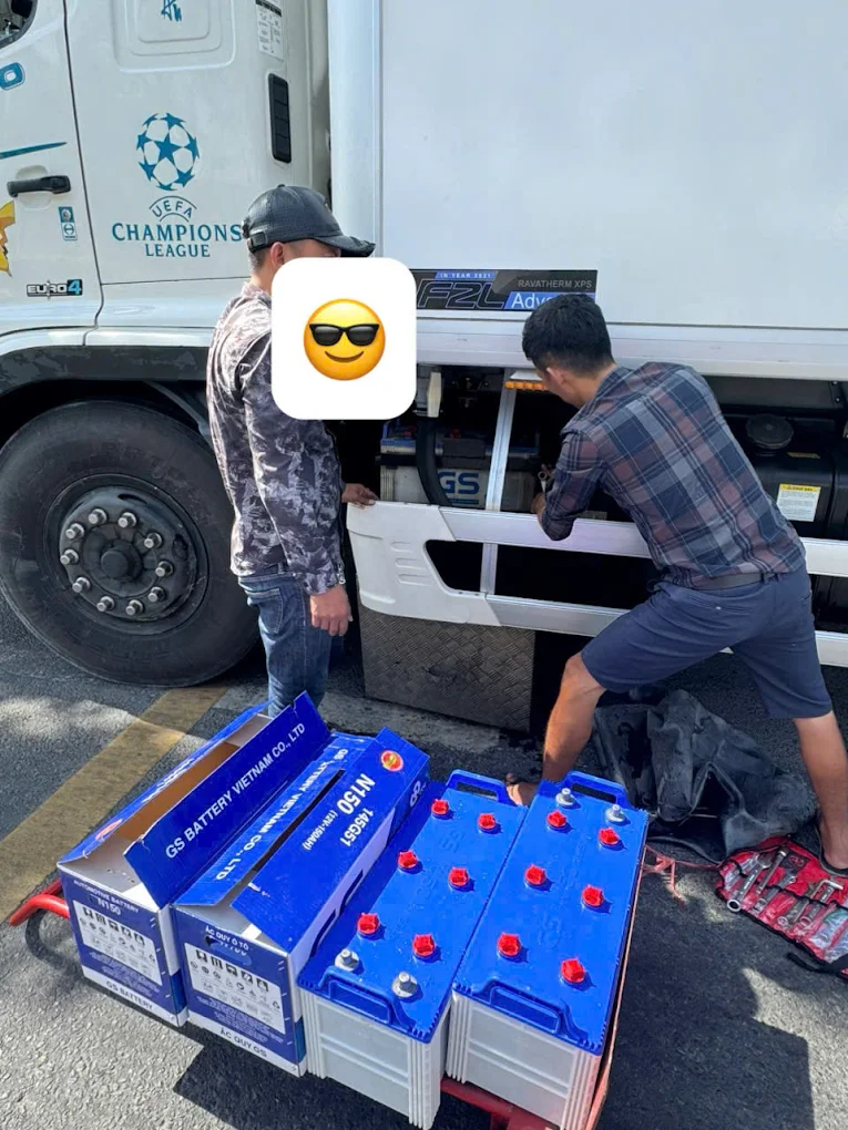 Cửa hàng Ắc Quy Hoàng Lai tại Cam Ranh