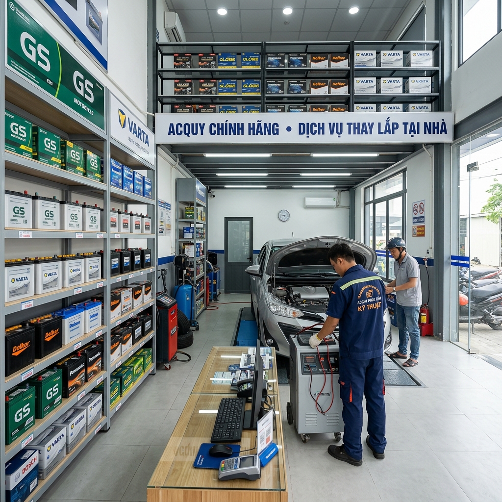 Đại Lý Ắc Quy TPHCM: Thành Nguyên - Cứu Hộ Kích Bình Tận Nơi 24/7