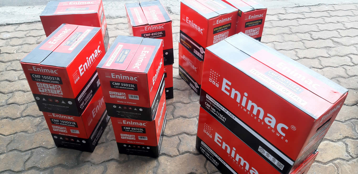 Đại lý ắc quy Enimac tại TpHCM chính hãng