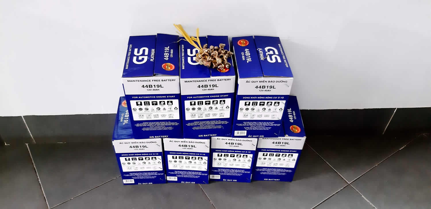 Đại lý ắc quy tại Ninh Thuận: Bán bình GS, Đồng Nai, Varta, Cứu Hộ Tận Nơi