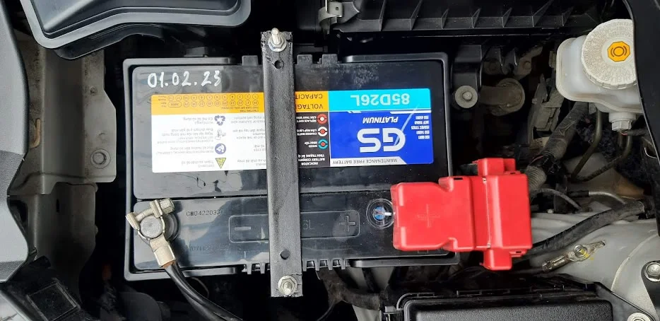 Thay bình ắc quy GS MF 85D26L (12v-85ah) cho xe XPander