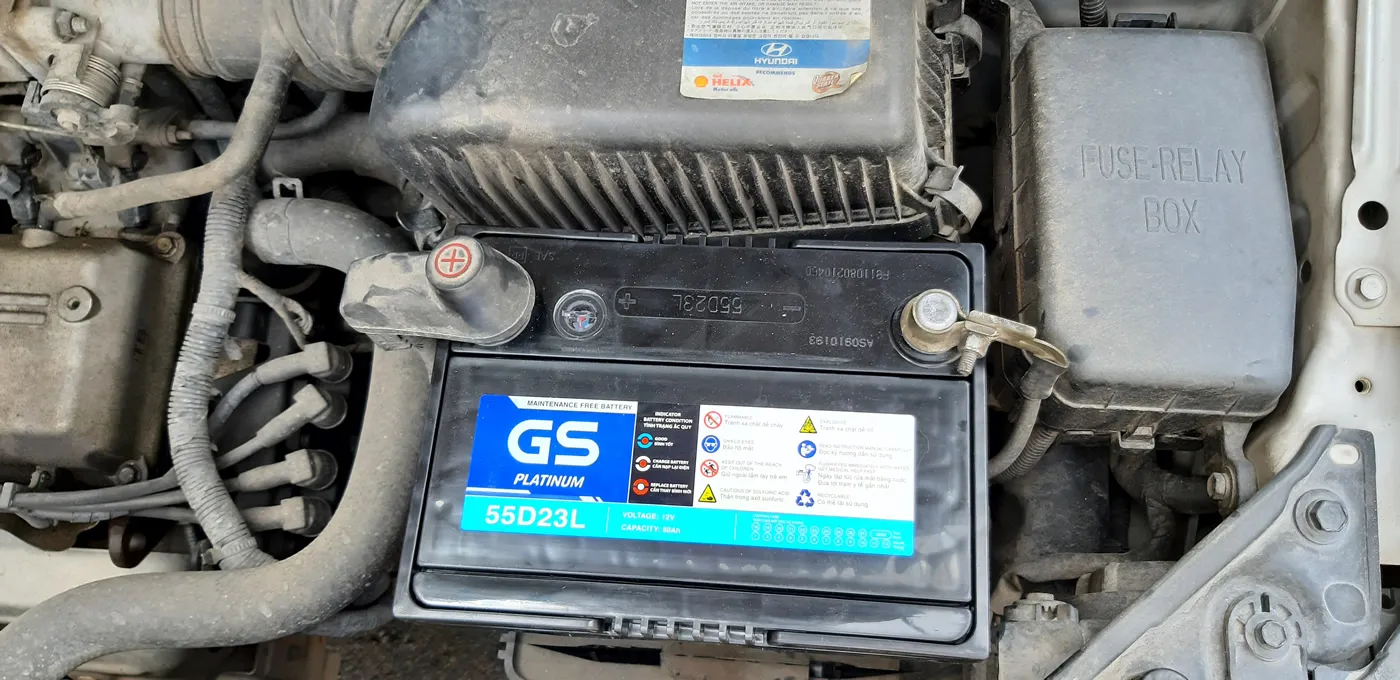 ắc quy Hyundai Getz