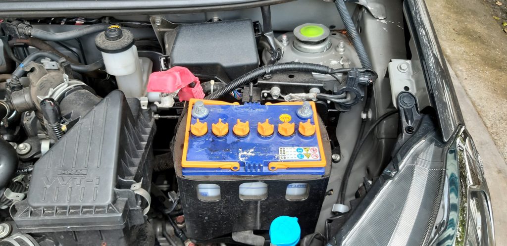 Bình ắc quy theo xe Toyota Wigo