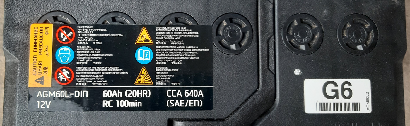 Thong số bình ắc quy theo xe Hyundai Kona